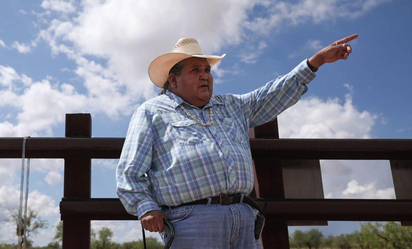 Saguaros marked for removal on Tohono O'odham Nation as tribe fights wall
