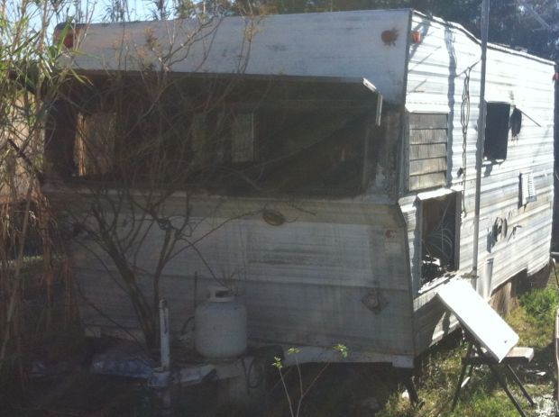 Extension cord fire damages Tucson trailer