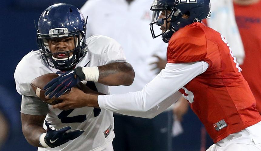 University of Arizona spring open practic