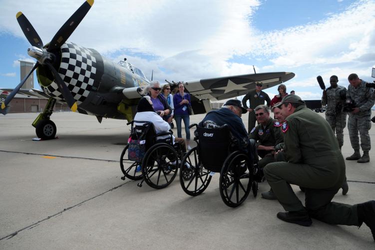WWII pilot reunited with P-47