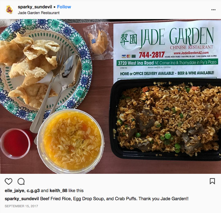 Jade Garden Instagram Tucson Com