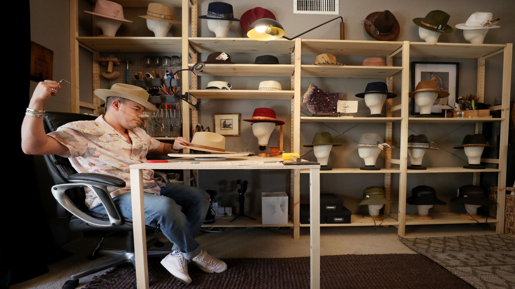 Tucson artists come together to design fedoras inspired by the Old Pueblo