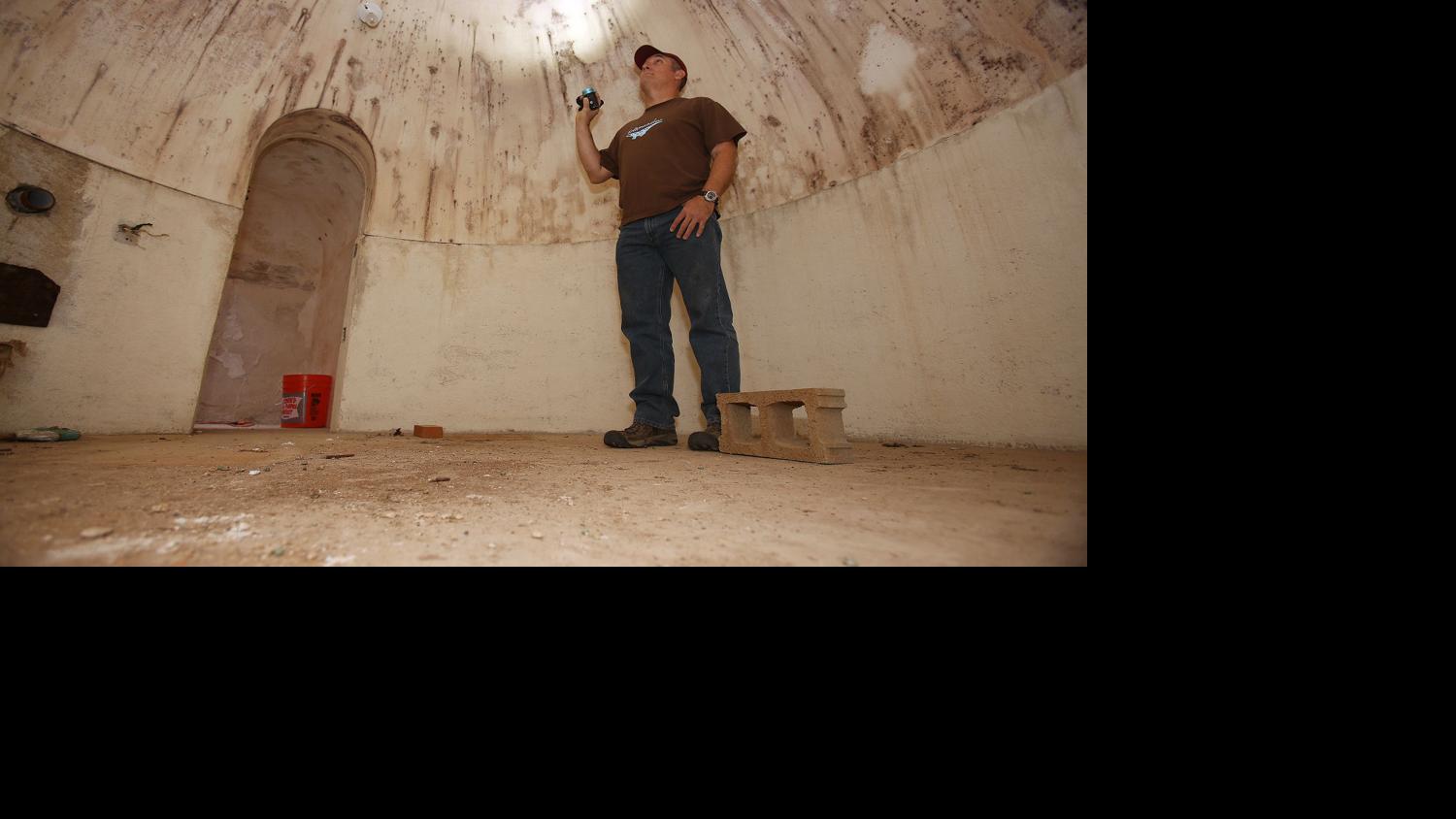 A real digger-upper: Tucson man finds bomb shelter in backyard | Local