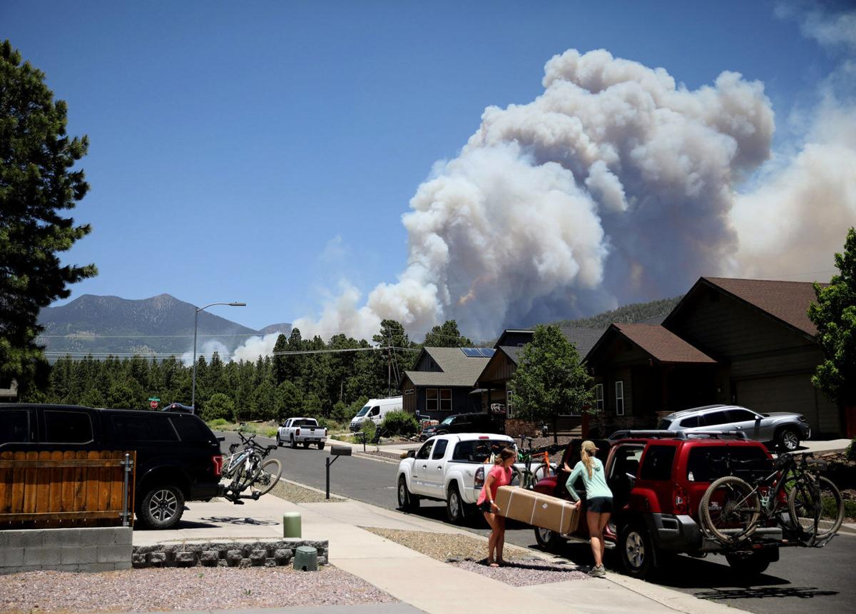 Arizona Wildfire, Flagstaff 2022