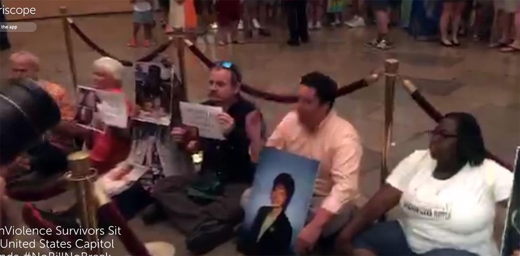 Maisch protests lack of gun control reform in DC