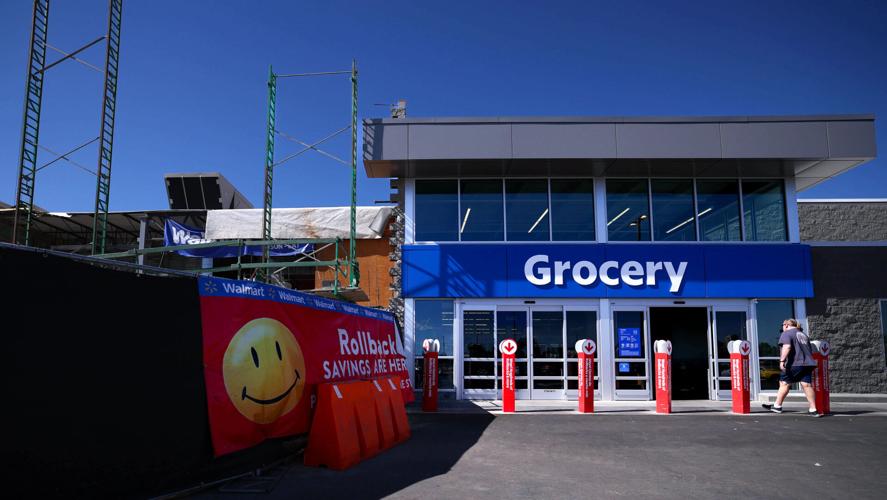 Walmart store construction