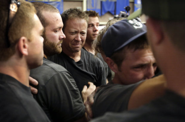 APTOPIX Firefighters Killed