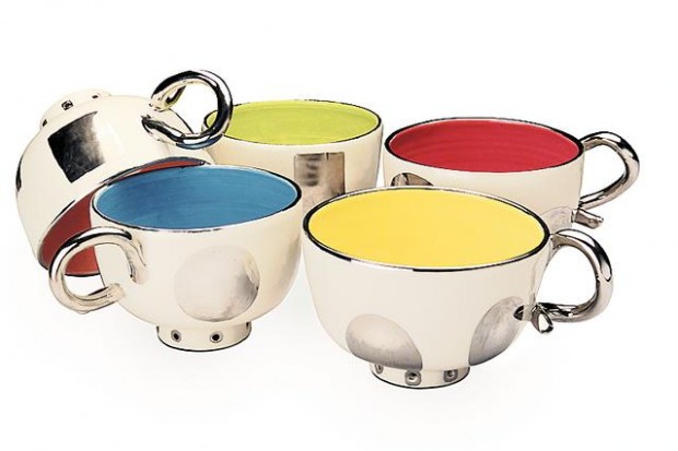 Big mugs let you pig out  