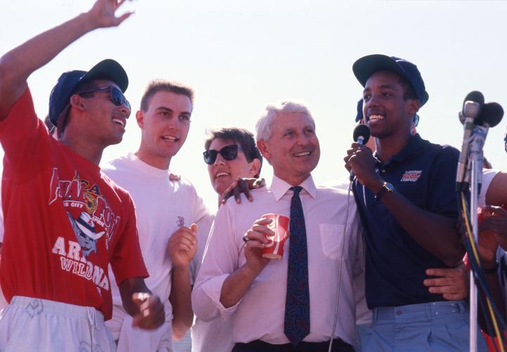 1988 Arizona Wildcat basketball rally and parade