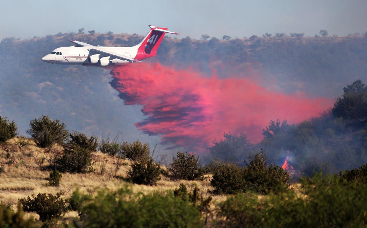 Barrel Fire near Highway 83