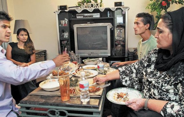 Home was bombed, father was killed  