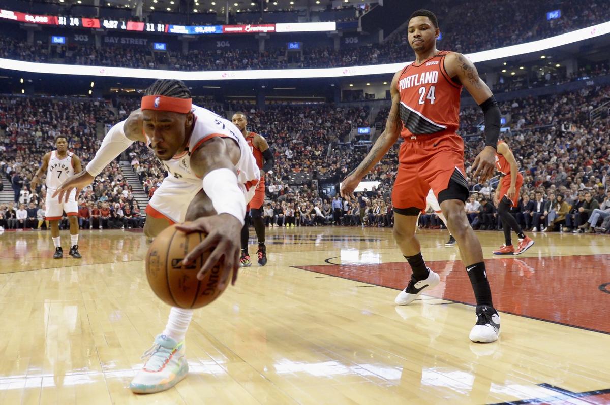 Trail Blazers Raptors Basketball