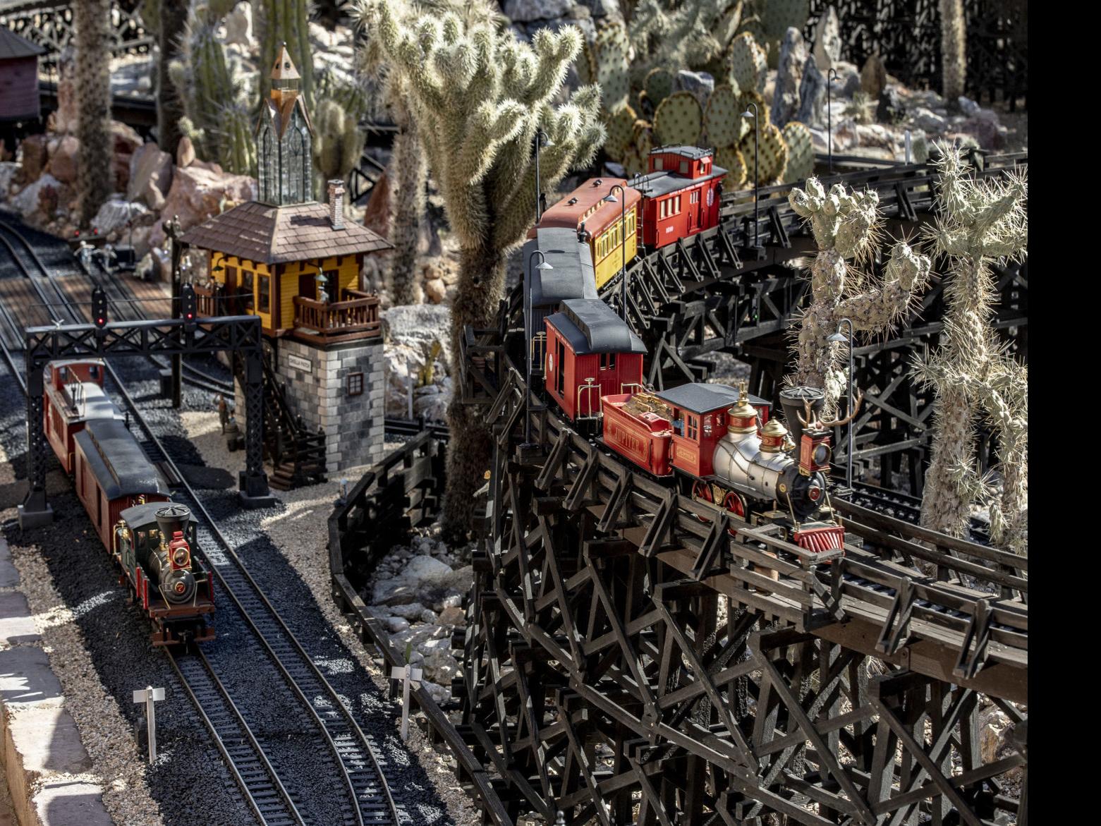 Garden Tour Highlights Model Trains Running Through Tucson