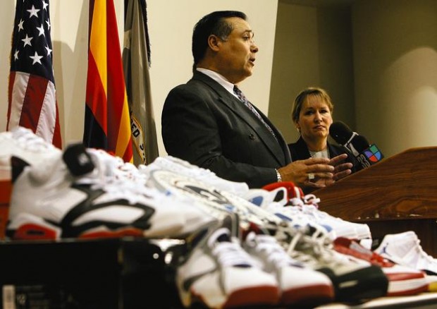 U.S. authorities intercept huge counterfeit-shoe load  