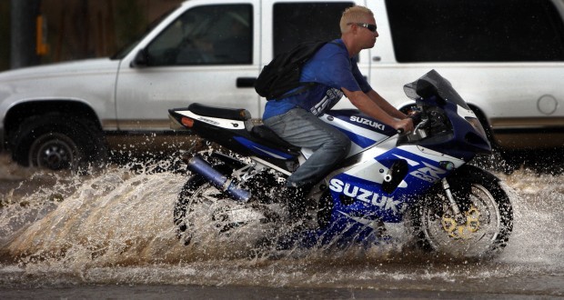 Powerful storm floods southside