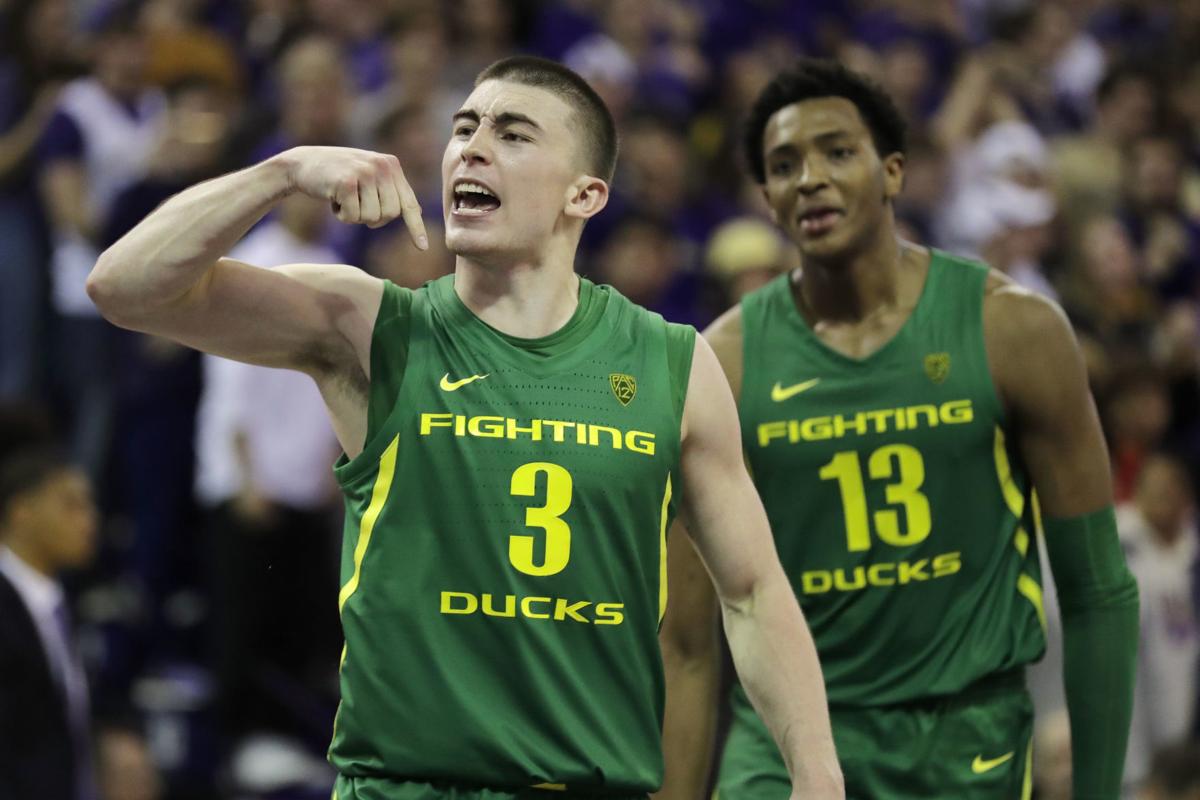 Oregon Washington Basketball