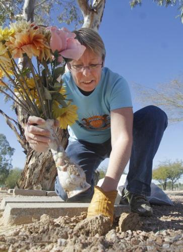 2 women see urgent need to clean up Pauper's Field   