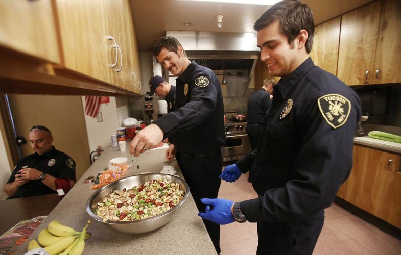 Lunchtime at TFD Station 7 in 2013