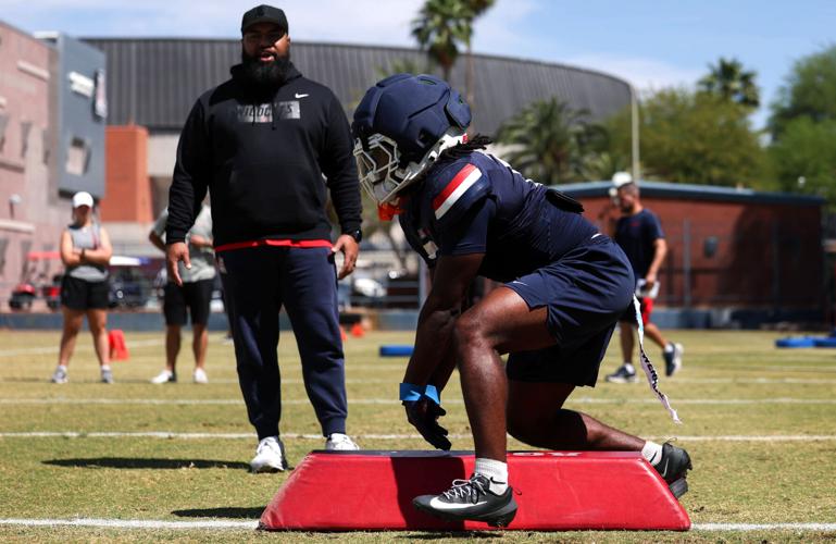 Arizona spring football practice