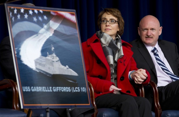 Navy names a ship after Giffords