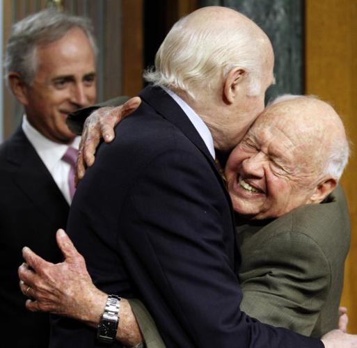 Mickey Rooney, Herb Kohl, Bob Corker