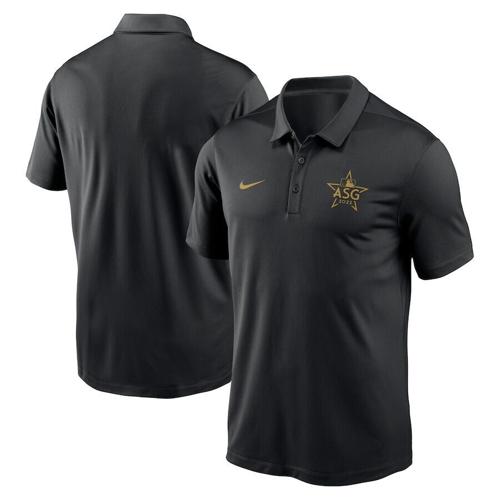 Nike 2022 MLB All-Star Game Logo Franchise Performance Polo - Black.jpeg