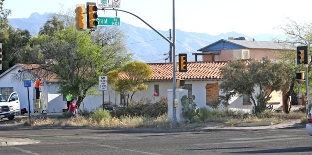Grant Road demolition preparation