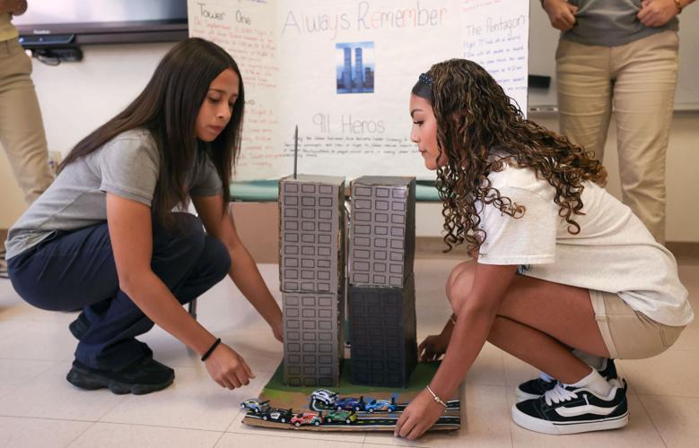 Tucson teacher brings 9/11 to classroom