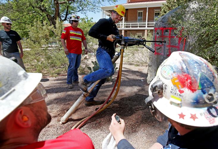 UA rock-drilling competition