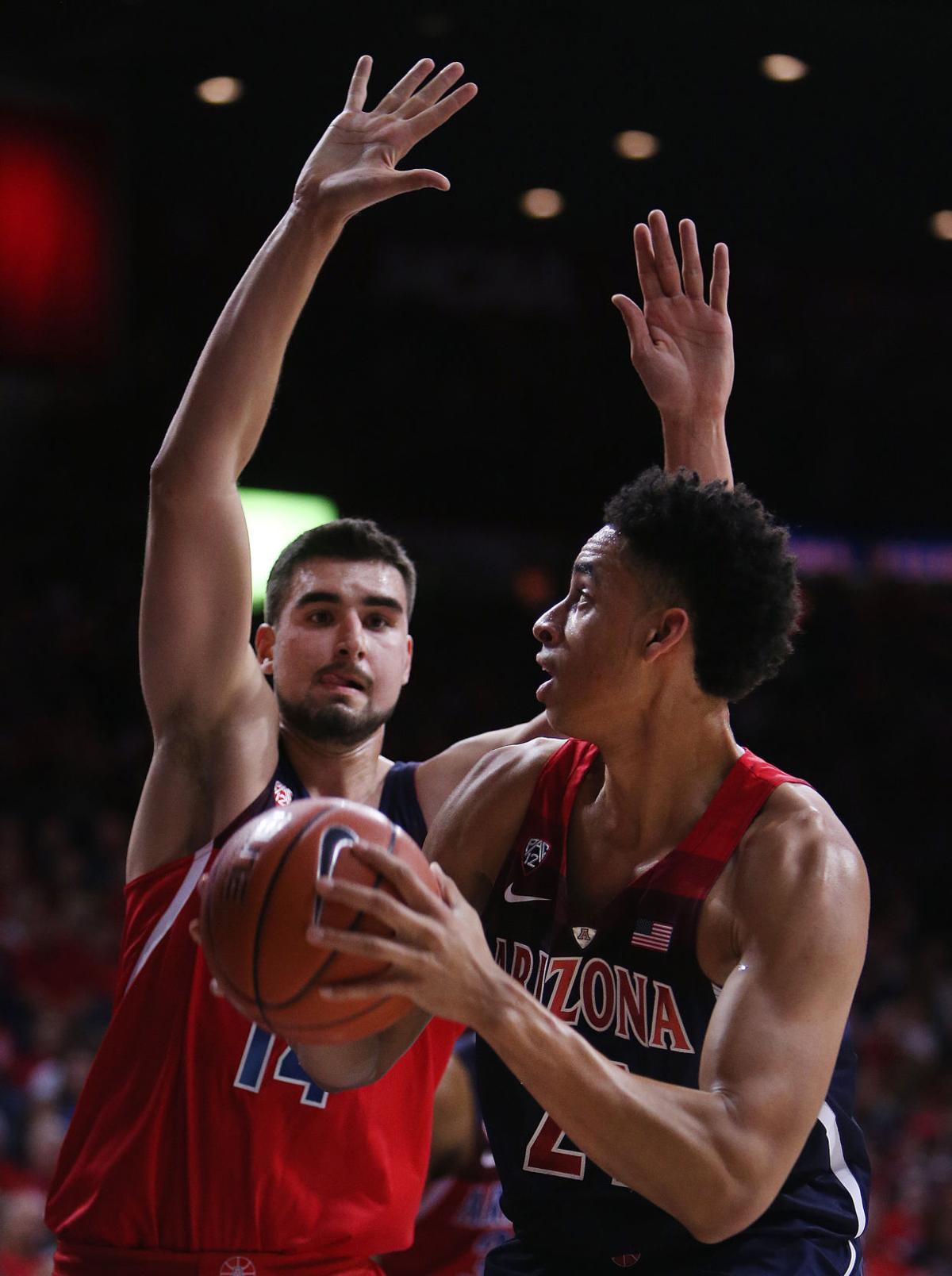 Arizona Wildcats Basketball Allonzo Trier Chance Comanche Out