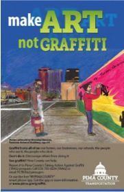 Anti-graffiti poster