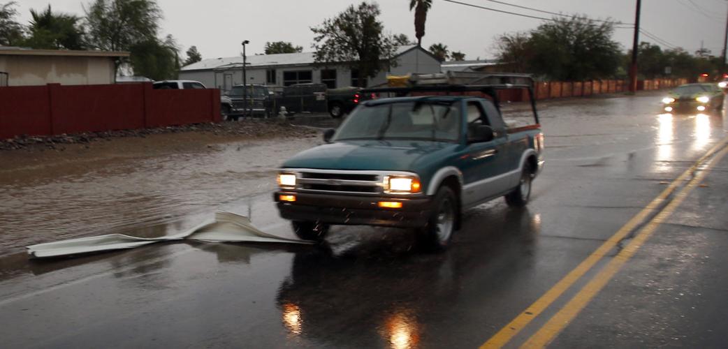 Monsoon storm in Tucson