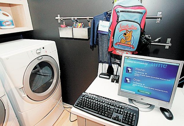 Laundry that's Web-connected  