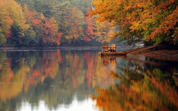 Fall colors in Maine