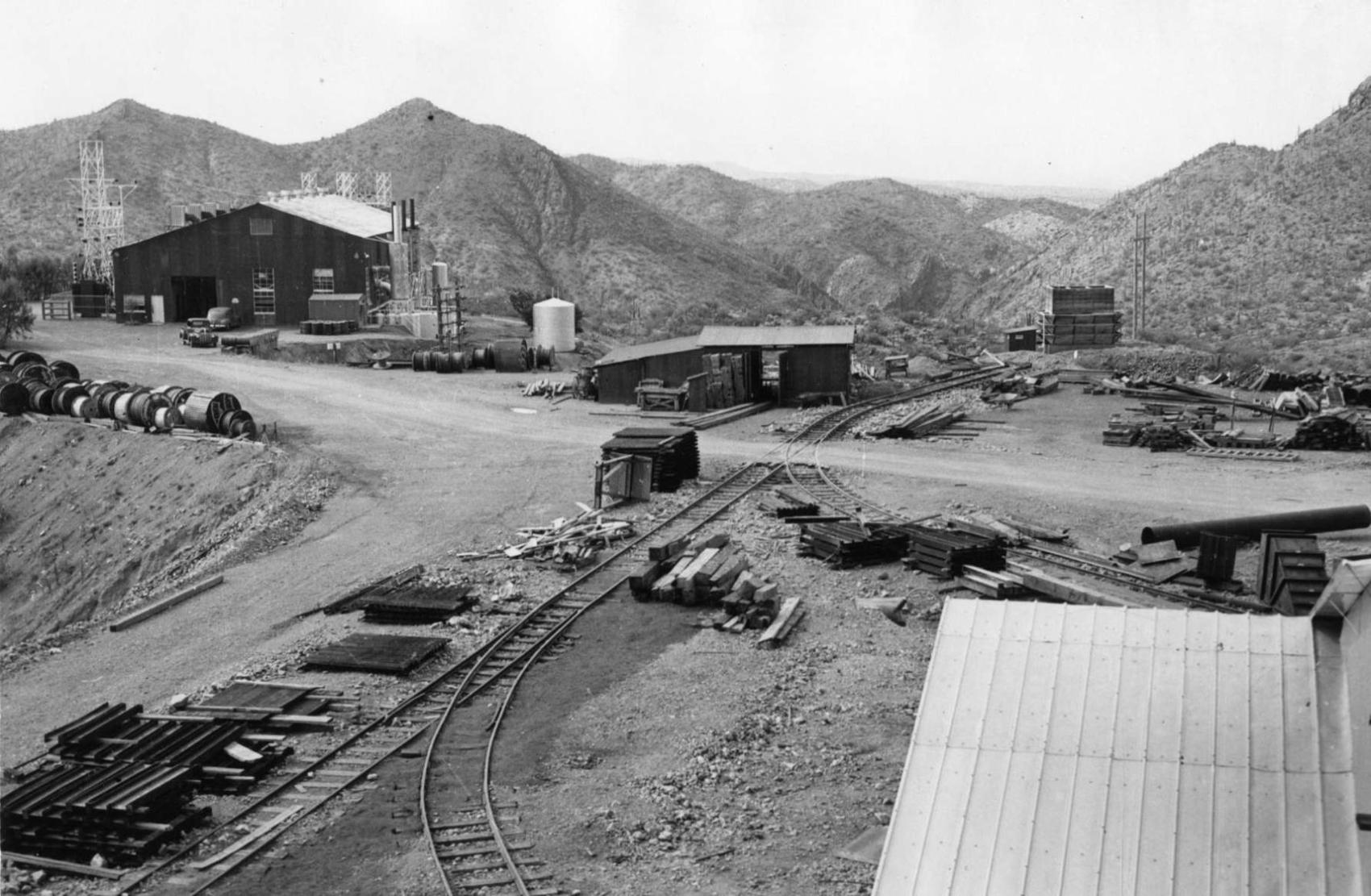 Photos The birth and life of San Manuel mine, smelter and town in