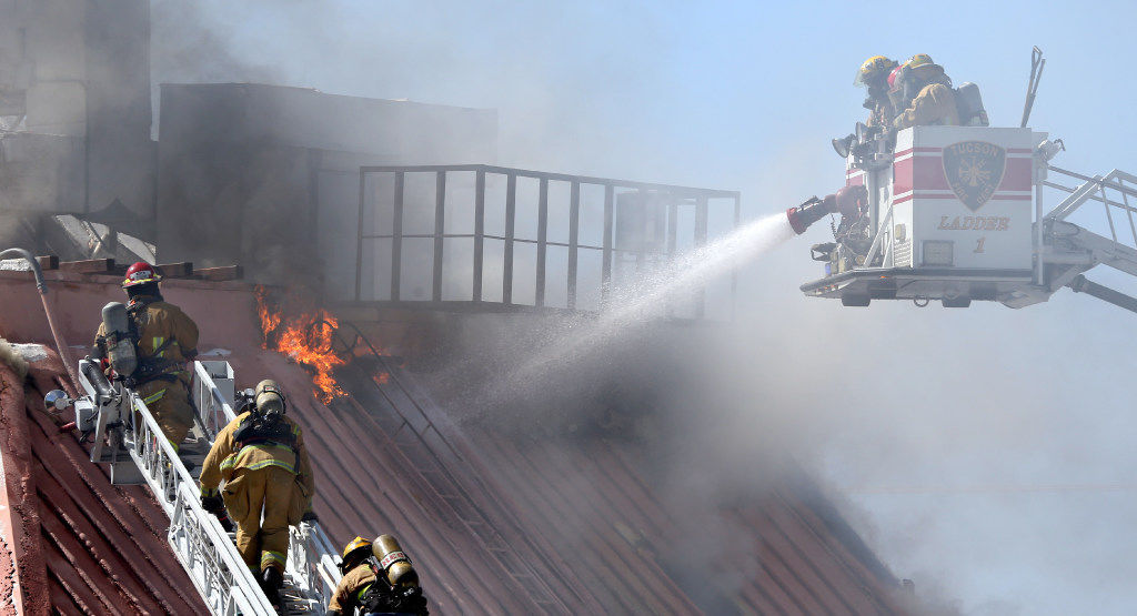 40 firefighters battle blaze at former Bum Steer for 3 hours | Local ...