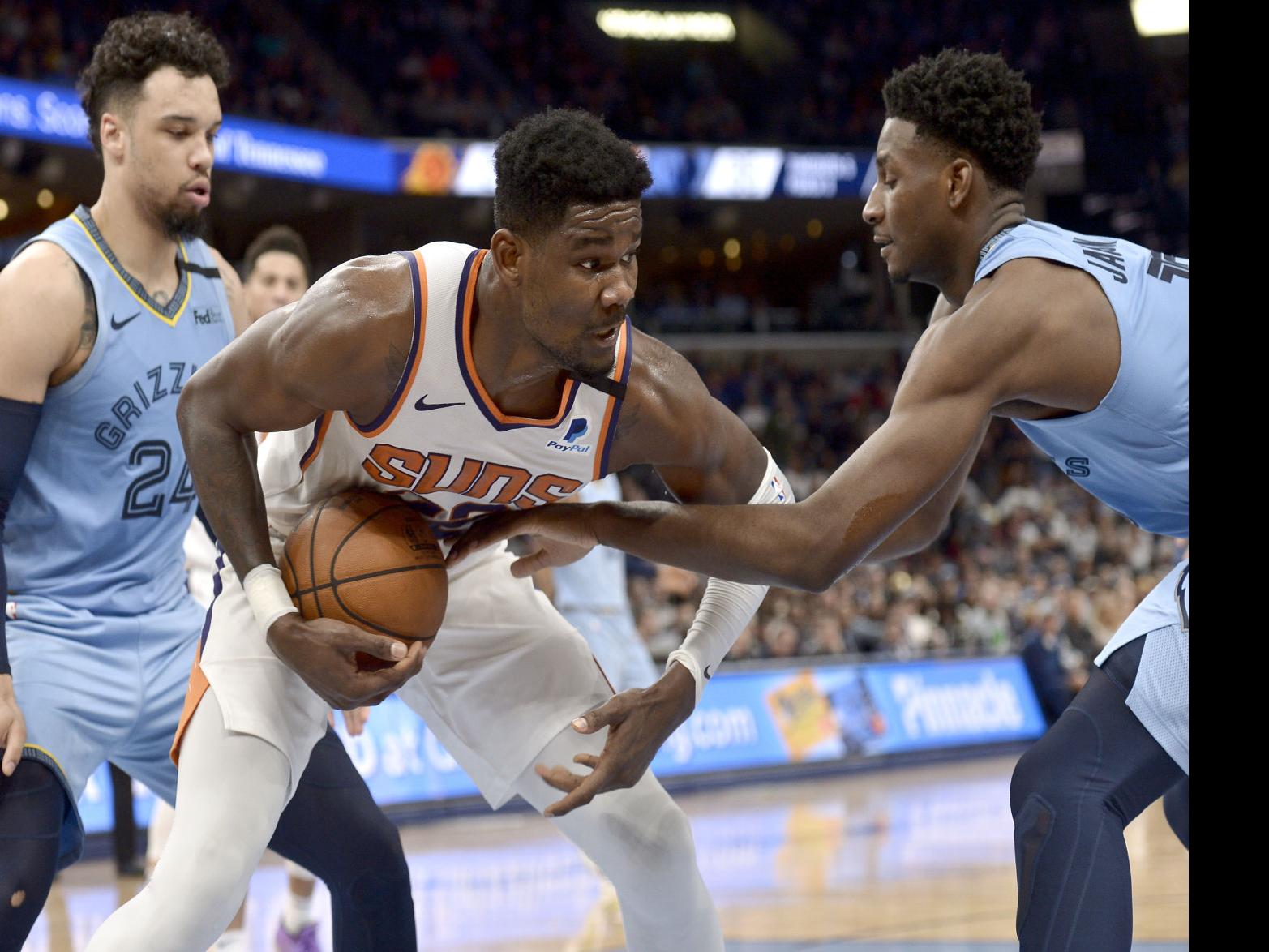 Grizzlies Beat Visiting Suns As Both Teams Honor Kobe Suns