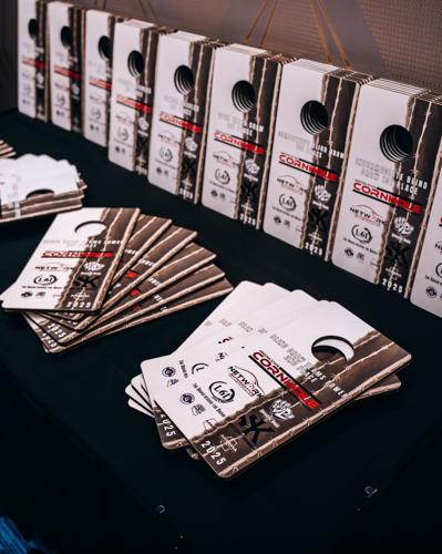 Cornhole tournament trophies