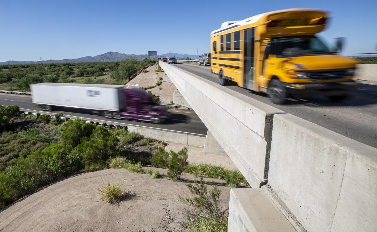Colossal Cave bridge over I-10
