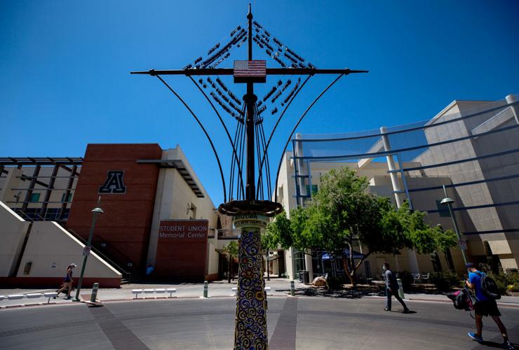 University of Arizona art walk: USS Arizona