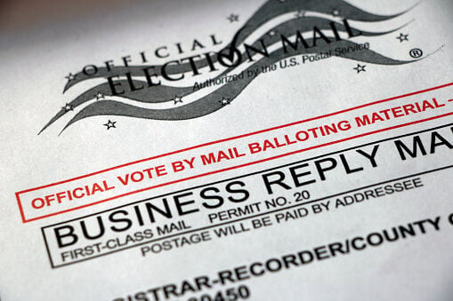 Vote by Mail envelope