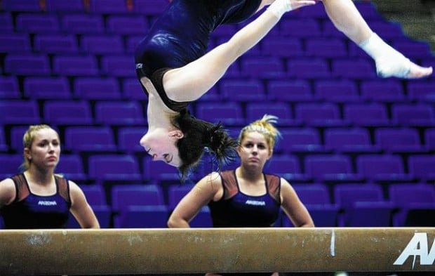 UA gymnast takes a vow  