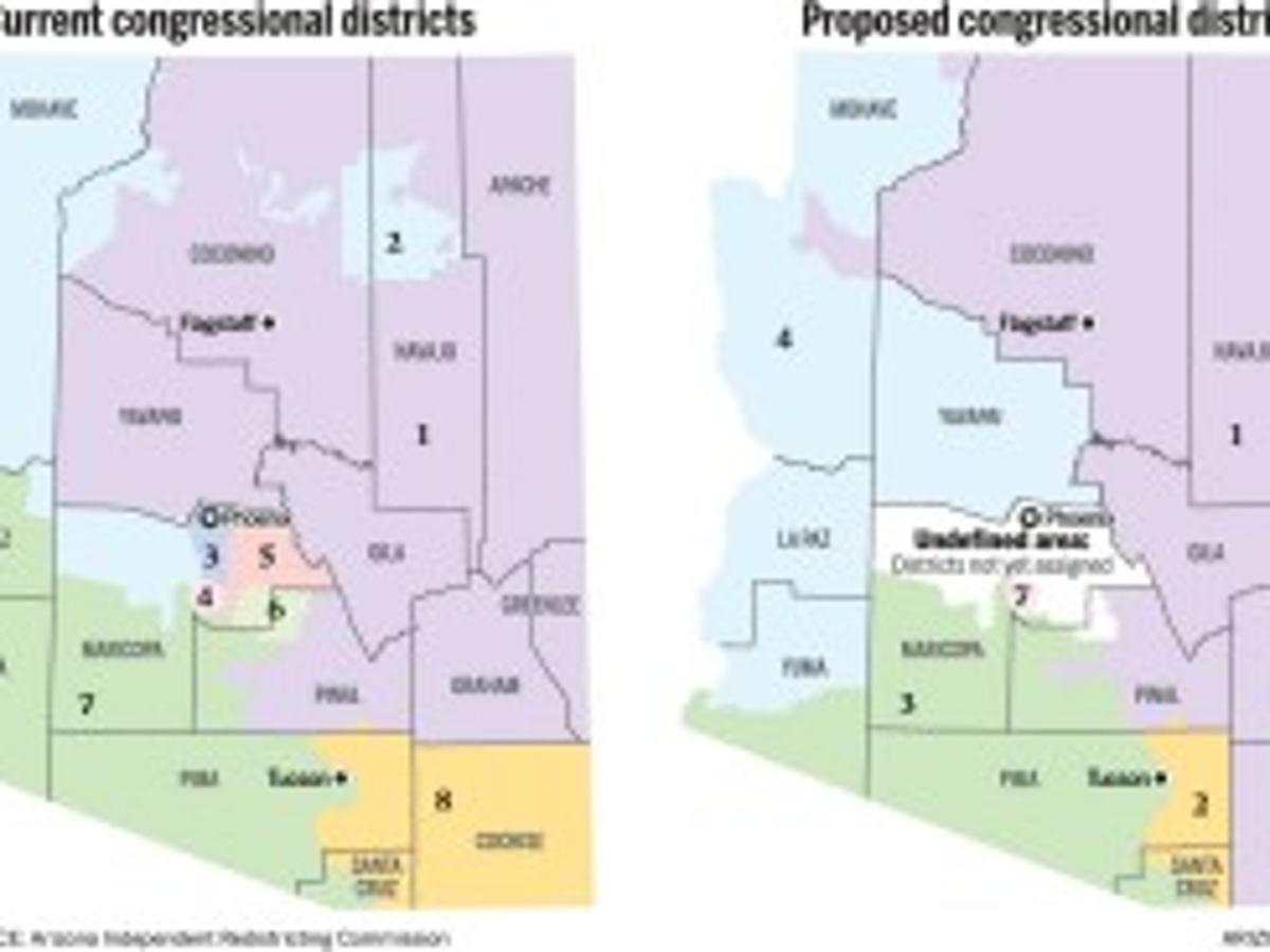 Initial Redistricting Proposal Creates Three Arizona Border Districts Elections Tucson Com