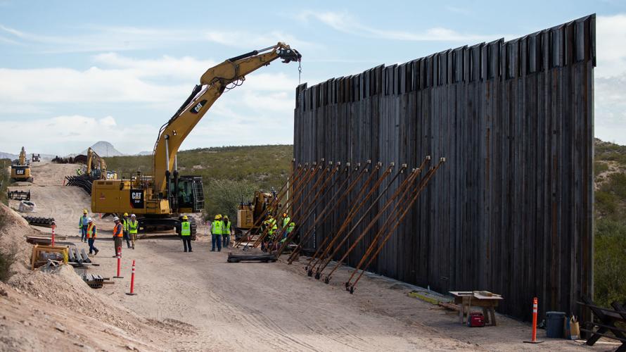 Border Wall construction near Douglas (copy)