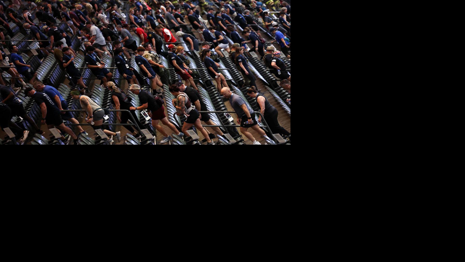 Photos: Nearly 1500 locals participate in the 9/11 Tower Challenge at TCC