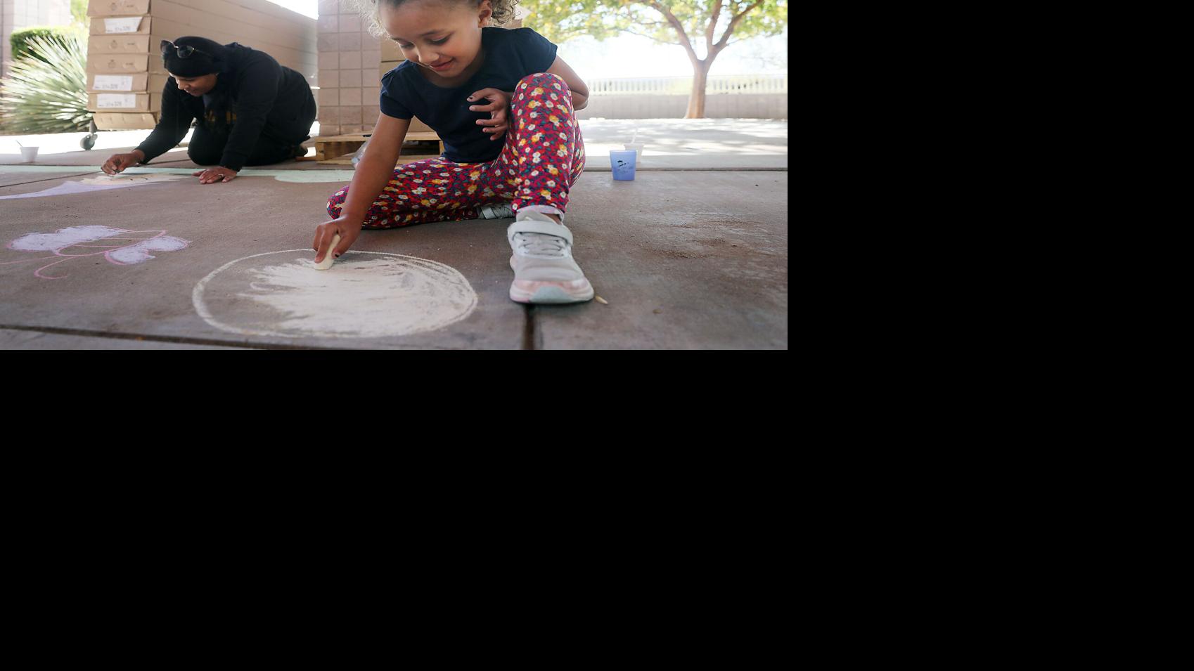 Photos Chalk Art Marathon returns to Tanque Verde Elementary School