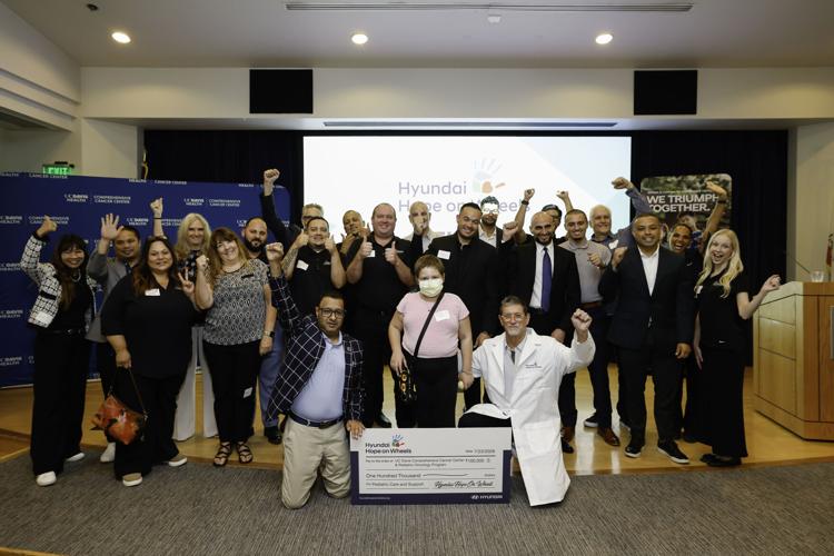 NorCal Auto Group Deepens Support for Hyundai Hope on Wheels with $100,000 for UC Davis Comprehensive Cancer Center