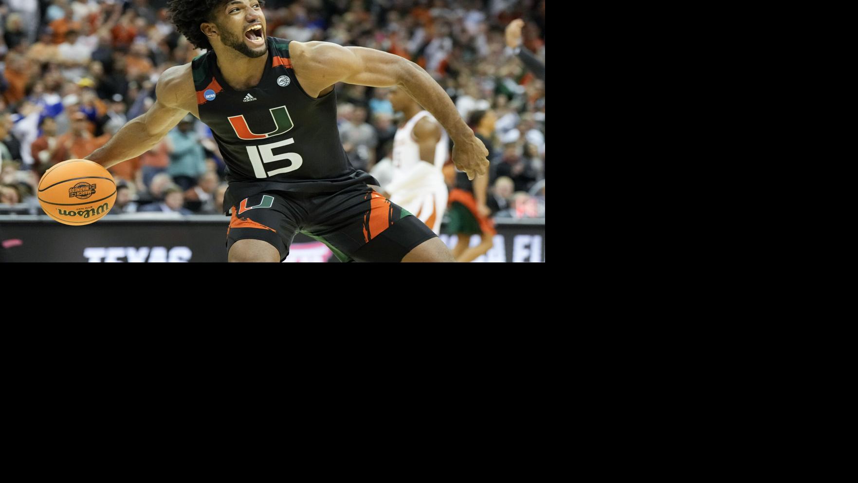 Miller, Wong rally Miami past Texas 88-81 for first Final Four