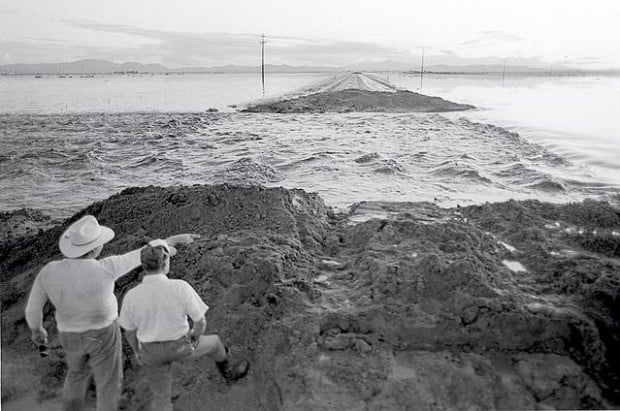 Tropical storms have hit desert  