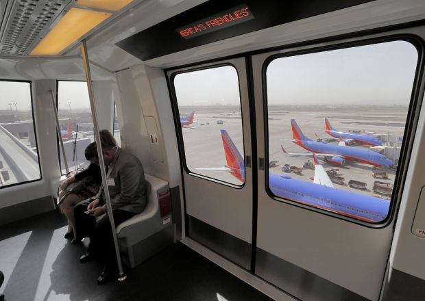 New PHX Sky Train debuts at Sky Harbor airport    